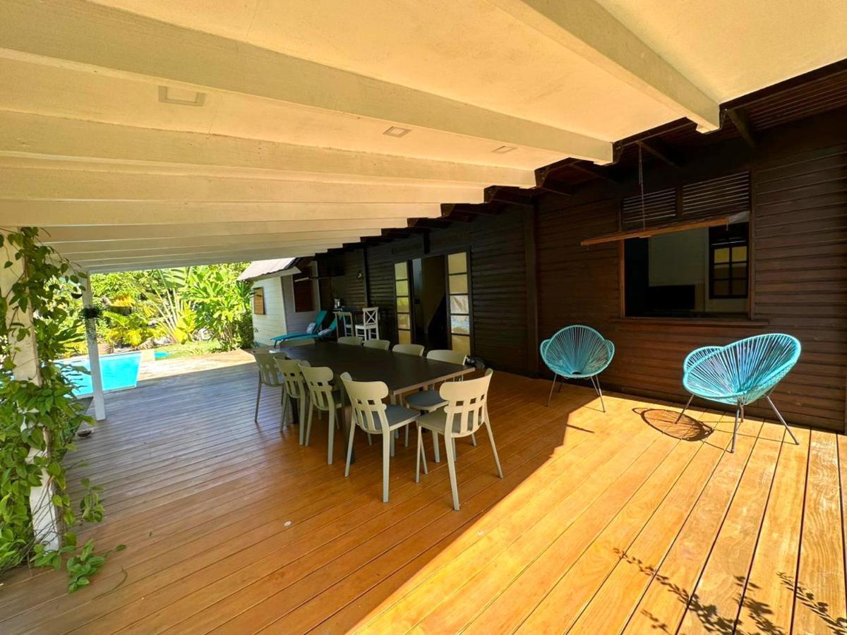 Moorea Pool & Lagoon House Vila Exterior foto